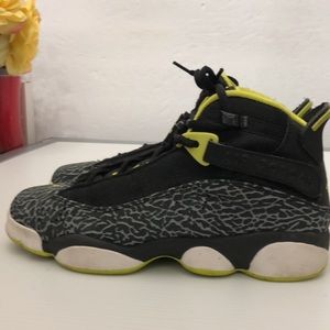 NIKE JORDAN 6 RING VENOM BASKETBALL SNEAKERS MENS-BOYS SIZE 6Y